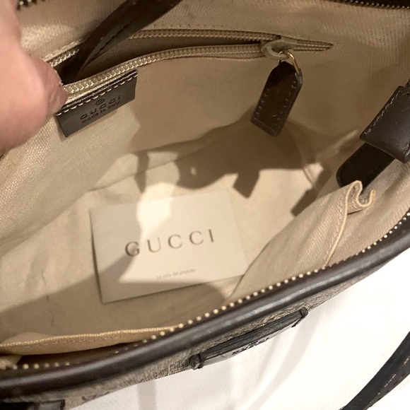 Gucci GG Supreme Canvas 2Way Tote Bag - Picture 11 of 13